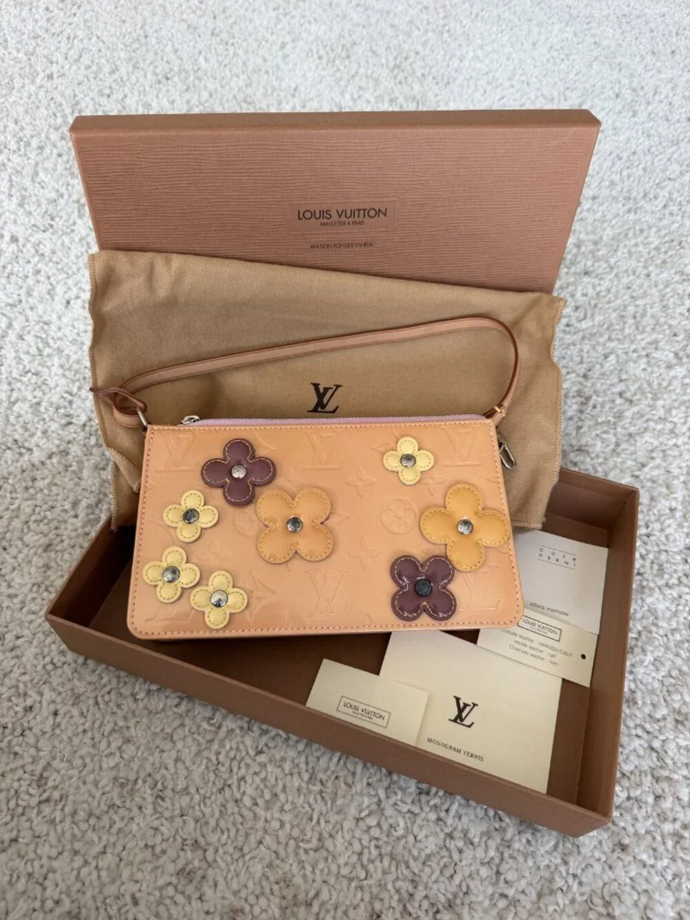 Louis Vuitton Lexington Flower Vernis
